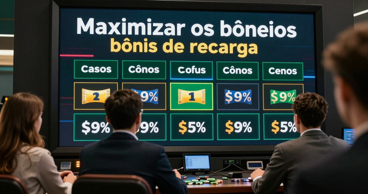 Cassino Online com Bônus de Recarga — Estratégias para Maximizar os Bônus de Recarga